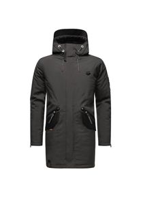 Stone Harbour, Herren, Wintermantel &raquo;Wintermantel Ragaan&laquo;, Anthracite, L, Urbaner Herren Winterparka vom neuen Label STONE HARBOUR