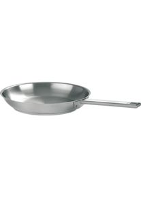 Cristel Strate Fixe Edelstahlpfanne &Oslash;24cm, Pfanne + Kochtopf, Silber