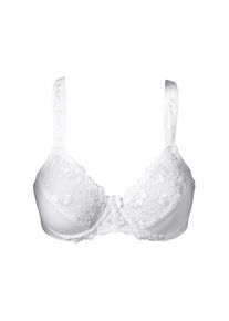bonprix, Damen, Minimizer-BH &raquo;Minimizer-BH mit gepolsterten Tr&auml;gern&laquo; Minimizer-BH mit gepolsterten Tr&auml;gern, wei&szlig;, Cup D, 75 -Cup D, wei&szlig;, Minimizer-BH