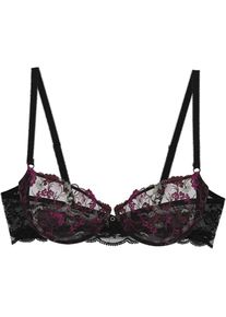 Triumph, Balconette-BH &raquo;Sensual Spotlight W&laquo; mit Stickerei und verstellbaren Tr&auml;gern, BLACK, Cup C, 85 -Cup C, Balconette-BH