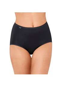 Sloggi, Damen, Maxislip &raquo;24/7 Microfibre&laquo; 3er Pack, besonders dehnbare Qualit&auml;t, leicht, atmungsaktiv, moderner Look, BLACK, 42, Taillenslip von 