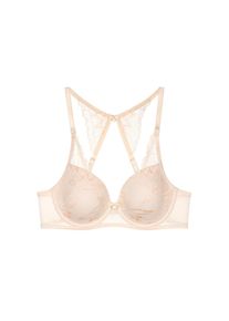 Triumph, B&uuml;gel-BH &raquo;Amourette Charm Delight&laquo; zweifarbige Spitze, gef&uuml;ttert, Schmetterlings-R&uuml;cken aus Spitze, FRESH POWDER, Cup E, 80 -Cup E, B&uuml;gel-BH