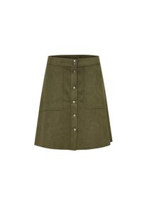 oxmo, Damen, A-Linien-Rock &raquo;A-Linien-Rock OXJune&laquo;, Olive Night, 42, Olive Night, Modischer Minirock der d&auml;nischen Top-Marke