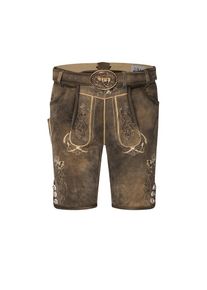 N&uuml;bler N&uuml;bler, Herren, Trachtenlederhose &raquo;Lederhose kurz Konrad&laquo;, Braun, EURO, 48 - EURO, Braun, Lederhose, Trachtenmode, Bayern, Trachtenmode