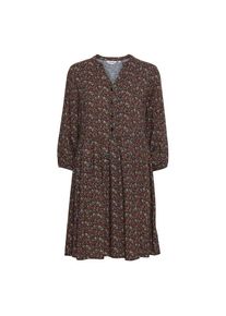 oxmo, Damen, Jerseykleid &raquo;Jerseykleid OXElva&laquo;, Burnt Orange Mix, N-Gr, 40 -N-Gr, Burnt Orange Mix, Modisches Minikleid der d&auml;nischen Top-Marke