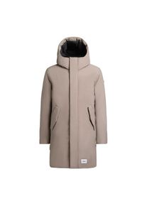 Khujo, Herren, Wintermantel &raquo;Wintermantel Fogg&laquo;, Greige, M, Greige, Herren Wintermantel mit verstellbarer Kapuze