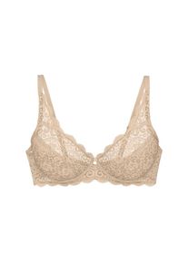 Triumph, B&uuml;gel-BH &raquo;Amourette&laquo; Stretch-Spitze, mit weichen, elastischen Jacquard-Tr&auml;gern, beige, 85 - Cup C
