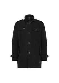 INDICODE, Herren, Kurzmantel &raquo;Kurzmantel IDBrandan&laquo;, Black Onyx, L, Black Onyx, Modische Winterjacke der d&auml;nischen Top-Marke