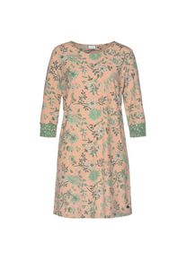 Lascana, Damen, Nachthemd im Blumen Allover-Druck, rosa-schilfgr&uuml;n, N-Gr, 36/38 -N-Gr, rosa-schilfgr&uuml;n, Verspieltes Sleepdress mit floralem Print