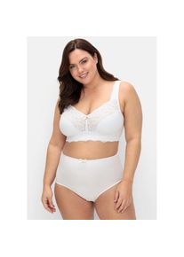 sheego, Damen, B&uuml;gelloser BH Einzelpackung, 1 Stk., wei&szlig;, Cup B, 11,5 -Cup B, wei&szlig;, elastisches Unterbrustband