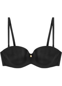 Triumph, Balconette-BH &raquo;Body Make-Up Essentials&laquo; Stretch-Spitze, Multiway-Tr&auml;ger abnehmbar, weich, feminin, BLACK, Cup D, 90 - Cup D, Balconette-BH