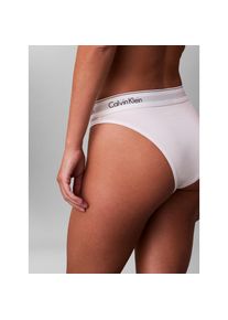 Calvin Klein Underwear, Damen, Bikinislip &raquo;HIGH LEG BIKINI&laquo; Mit elastischem Bund, White, XL (42), White, Slip von Calvin Klein Underwear