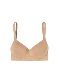 Schiesser, Damen, B&uuml;gelloser BH &raquo;Unique Micro&laquo; mit Schale, verstellbare Tr&auml;ger, elastische Wirkware, 411-maple, Cup B, 90 -Cup B, 411-maple, BH von 