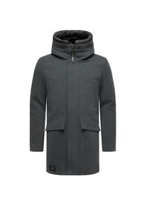 Stone Harbour, Herren, Kurzmantel &raquo;Kurzmantel Fenroos XX&laquo;, Anthracite, M, Anthracite, Herren Wintermantel mit gef&uuml;tterter Kapuze
