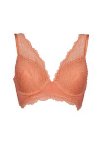 After Eden D-cup & up After Eden D-cup & up, Halbschalen-BH &raquo;Sheryl&laquo; verstellbare Tr&auml;ger, mit Schale, mit B&uuml;gel, mit Spitze, feminin, Faded orange, 75 - Cup D