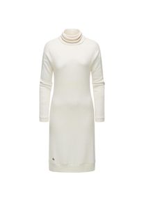 Ragwear, Damen, Jerseykleid &raquo;Jerseykleid Peona&laquo;, Ivory, N-Gr, XL -N-Gr, Ivory, Damen Midikleid Langarm Strickkleid