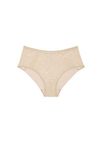 Triumph, Damen, Shapingslip &raquo;Amourette Charm&laquo; Stretch-Spitze, h&uuml;ftig geschnitten, leicht formend, CREAMY DREAM, 36, Damen Maxislip von Triumph