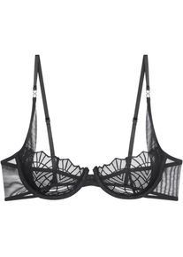 Triumph, Balconette-BH &raquo;That Night In Vegas&laquo; Komfort-B&uuml;gel, Spitze, Mesh, BLACK, 75 - Cup A