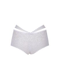 After Eden, Damen, Brasilslip &raquo;MEGHAN&laquo; doppeltes Bunddesign, mit Spitze, feminin, bequem, eng, elastisch, white, M, white, Damen-Slip von After Eden