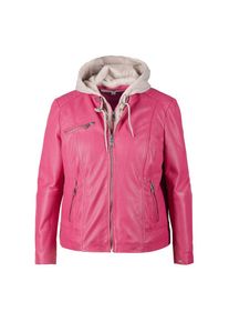 Maze, Damen, Lederjacke &raquo;Lederjacke 42021318&laquo;, pink, 42, pink, Lederjacke im Bikerstil, Trachtenmode