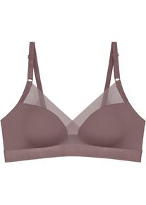 Triumph, Damen, B&uuml;gelloser BH &raquo;Shape Smart&laquo; gl&auml;ttend, vorgeformte Cups, weich und leicht formend, ROSE BROWN, 5 - N-Gr, Soft-BH von Triumph