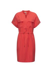 Ragwear, Damen, Blusenkleid &raquo;Blusenkleid Roisa&laquo;, Raspberry, N-Gr, XL -N-Gr, Raspberry, Hemdblusenkleid mit Taillenband und Brusttaschen