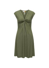 Ragwear, Damen, Wickelkleid &raquo;Sommerkleid Comfrey&laquo;, Olive24, L - N-Gr, Gemustertes Damen Kurzarmkleid von Ragwear