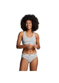Puma, Damen, Brasilslip &raquo; WOMEN BRAZILIAN 2P HANG&laquo; 2er Pack, mit weichem Logob&uuml;ndchen, grey / grey, M, grey / grey, Damen-Slip von Puma
