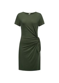 Ragwear, Damen, Shirtkleid &raquo;Shirtkleid Knotta&laquo;, Dark Olive, N-Gr, S - N-Gr, Dark Olive, Locker luftiges Damen Sommerkleid f&uuml;r warme Tage