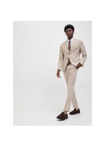 Jack & Jones Jack & Jones, Herren, Anzug &raquo;JPRCOSTA SUIT&laquo; Set, 2 tlg. tlg. sehr schmal Polyester, slim fit, Pure Cashmere, 52 - N-Gr, Modischer Anzug von Jack & 