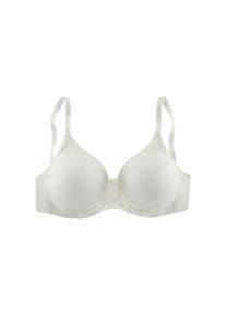 Lascana, T-Shirt-BH &raquo;perfect basic&laquo; mit B&uuml;gel, ohne Schale, Basic Dessous, creme, Cup D, 75 -Cup D, T-Shirt-BH