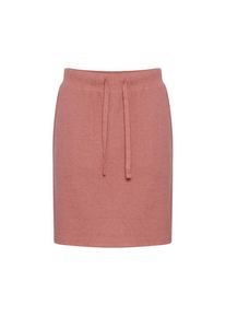 oxmo, Damen, Sweatrock &raquo;Sweatrock OXLou&laquo;, Ash Rose Melange, L, Ash Rose Melange, Sweatrock in Ripp-Optik