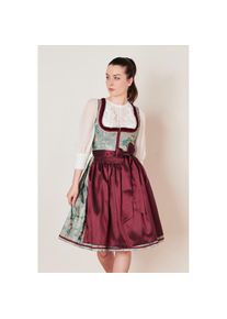 Kr&uuml;ger Kr&uuml;ger, Damen, Dirndl &raquo;Dirndl Imelda (60cm)&laquo;, gr&uuml;n, 36, gerader Ausschnitt, Trachtenmode