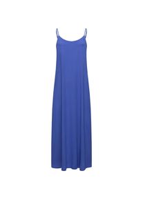 Ragwear, Damen, Jerseykleid &raquo;Jerseykleid Ludvika&laquo;, Web Blue24, N-Gr, M -N-Gr, Web Blue24, Wadenlanges Midikleid mit Zierkn&ouml;pfen und Musterprint