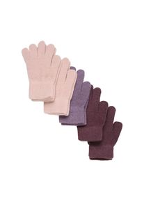 CeLaVi, Unisex, Strickhandschuhe &raquo;Strickhandschuhe CEMagic&laquo;, Misty Rose, 3, Drei Paar Kinderhandschuhe