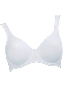 Rosa Faia, B&uuml;gel-BH &raquo;Twin&laquo; mit B&uuml;gel, verstellbare Tr&auml;ger, schlicht, atmungsaktiv, wei&szlig;, 85 - Cup E