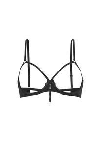 Petite Fleur Gold, B&uuml;stenhebe mit extravagantem Tassel, schwarz, 100 - Cup B