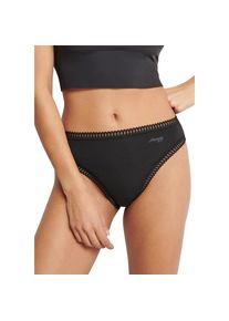 Sloggi, Damen, Tai-Slip &raquo;GO Crush&laquo; 3er Pack, hoher Beinausschnitt, Spitze, feminin, weich, elastisch, Baumwollmix, BLUE - DARK COMBINATION, XS, BLUE -