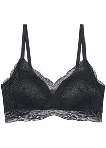 Triumph, Damen, B&uuml;gelloser BH &raquo;Lift Smart P EX&laquo; mit Stretch-Spitze und Push-Up-Effekt, BLACK, 5 - N-Gr, Spitzen-BH von Triumph