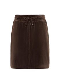 oxmo, Damen, Midirock &raquo;Midirock OXEBBA&laquo;, Coffee Bean, XS, Coffee Bean, Modischer Midirock der d&auml;nischen Top-Marke