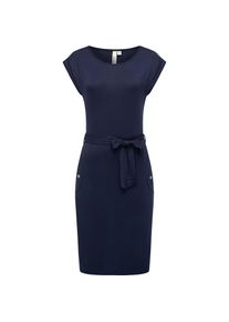 Ragwear, Damen, Sommerkleid &raquo;Sommerkleid Taggien&laquo;, Midnight, 3XL - N-Gr, Feminines Minikleid mit Tailleng&uuml;rtel