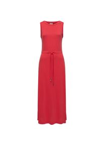 Ragwear, Damen, Jerseykleid &raquo;Jerseykleid Giggi&laquo;, Red, N-Gr, XL -N-Gr, Red, &Auml;rmelloses Kleid mit Waden-L&auml;nge, Taillenzugband
