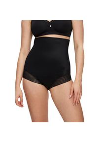 Triumph, Damen, Shapingpants &raquo;True Shape Sensation&laquo; feiner Stretch-T&uuml;ll-Einsatz, High-Waist Schnitt, BLACK, 36, BLACK, Damen Taillenslip von Triumph