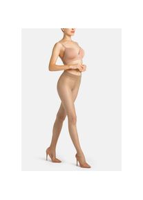 Camano, Damen, Feinstrumpfhose &raquo;fine everyday&laquo; 20 2er Pack, mit seidig mattem Look, alabaster, 44, Damen-Feinstrumpfhose von Camano