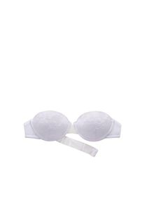 Lascana, Schalen-BH mit transparentem R&uuml;ckenteil und abnehmbaren Neckholder, wei&szlig;, Cup C, 85 -Cup C, Schalen-BH