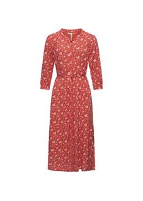 Ragwear, Damen, Maxikleid &raquo;Sommerkleid Meve&laquo;, Raspberry, N-Gr, M -N-Gr, Raspberry, Elegantes Damen Maxikleid mit Blumenmuster