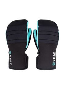 YEAZ, Skihandschuhe &raquo;Fausthandschuhe POW&laquo;, blau, Skihandschuhe