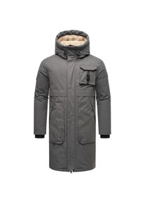 Stone Harbour, Damen, Wintermantel &raquo;Wintermantel Cyriaan XX&laquo;, Anthracite, M, Anthracite, Herren Wintermantel mit verstellbarer Kapuze