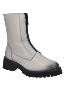 Josef Seibel, Damen, Stiefel &raquo;Sallina 11, hellgrau&laquo;, hellgrau, 39, hellgrau, Damen-Stiefel aus Leder