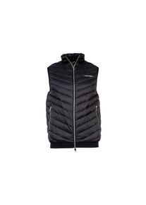 Armani Exchange, Herren, Steppweste &raquo;Steppweste&laquo; 1, Schwarz, L, Schwarz, Armani Exchange &auml;rmellose Zipper-Jacke f&uuml;r Herren